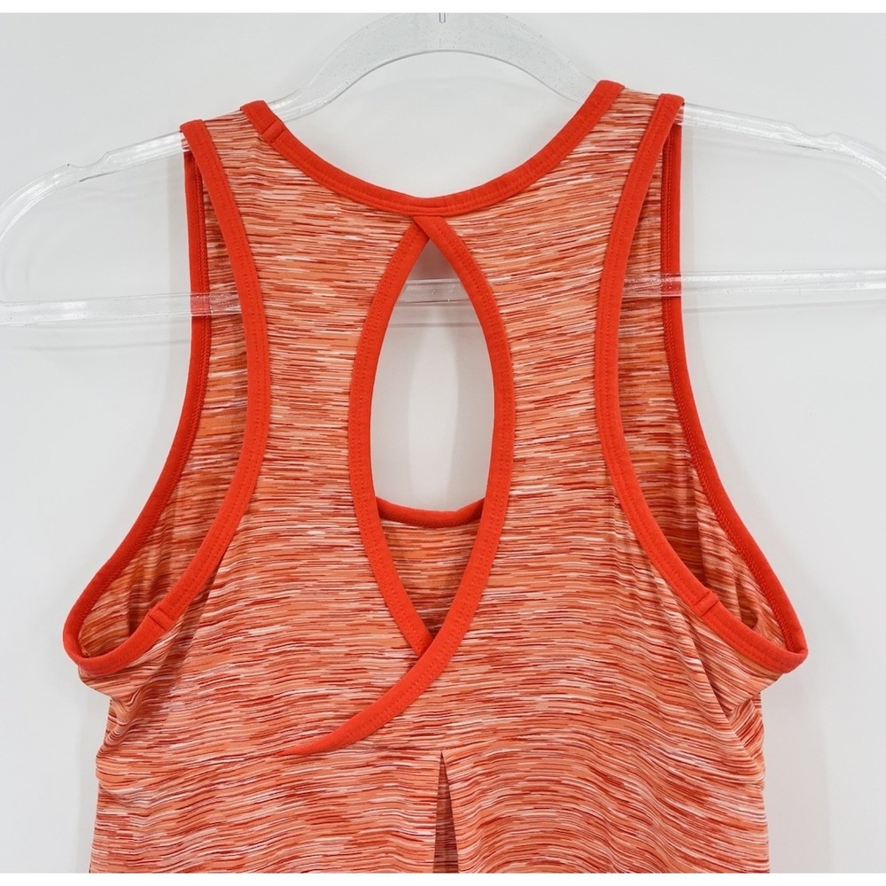 Lucy Tech Keyhole Back Racerback Cinch Workout Tank Size Small Stretch - Picture 7 of 9